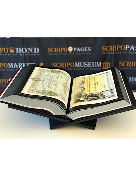 Libro museale: Il collezionismo di titoli finanziari storici. Italia, Dagli Stati Preunitari alla Repubblica di Alberto Puppo