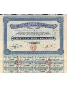 1926 - HOTEL MAJESTIC - CANNES