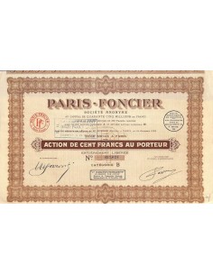 1929 - PARIS-FONCIER