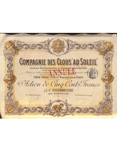 1947 - COMP. DES CLOUS AU SOLEIL