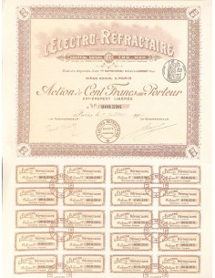 1906 - L'ELECTRO-REFRACTAIRE