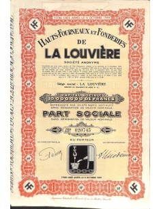 1950 - HAUTS-FORNEAUX ET FONDERIES DE LA LOUVIERE