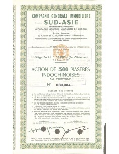 1952 - SUD-ASIE COMPAGNIE GENERALE IMMOBILIERE
