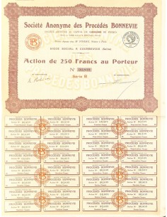 BONNEVIE SOC. ANON. DES PROCEDES