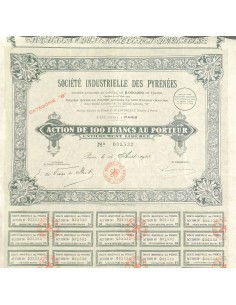 1928 - INDUSTRIELLE DES PYRÉNÉES SOC.