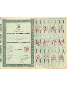 1934 - MOUNIER-LEGLENE ETABLISSEMENTS