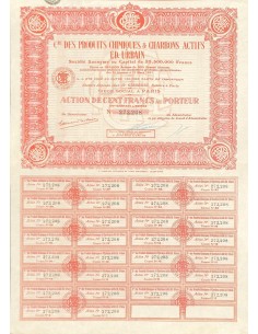 1931 - C.IE DES PRODUITS CHIMIQUES ET CHARBONS ACTIFS ED....