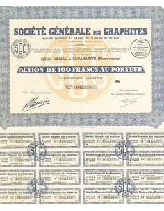1938 - GENERALE DES GRAPHITES SOC.
