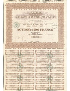1928 - COMP. DES PHOSPHATES DE L'AFRIQUE DU NORD