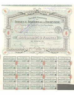 1920 - FORGES ET ATELIERS DE LA FOURNAISE SOC. ANON. DES
