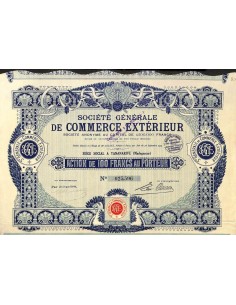 1919 - COMMERCE EXTERIEUR SOC. GENERALE DE