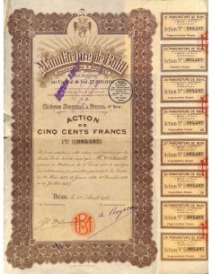 1927 - MANUFACTURE DE BUHL (ANCIENNEMENT E. ROGELET)