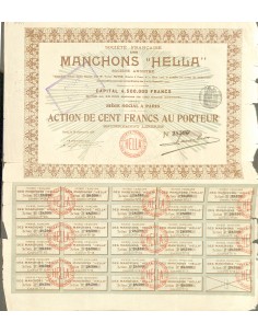 1907 - MANCHONS HELLA