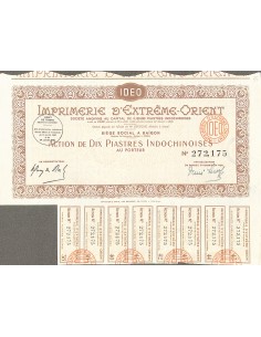 1948 - IMPRIMERIE D'EXTREME-ORIENT IDEO