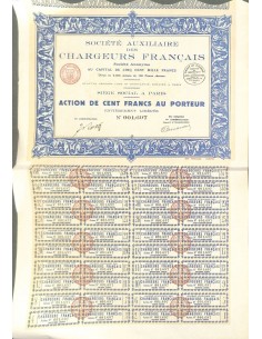 1927 - AUXILIAIRE DES CHARGEURS FRANCAIS SOC.
