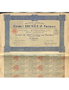 1924 - ETABL. DENEUX FRERES