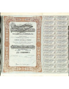 1910 - FOURRURES ET PELLETERIES (ANC. ETABL. N. HAENDLER...