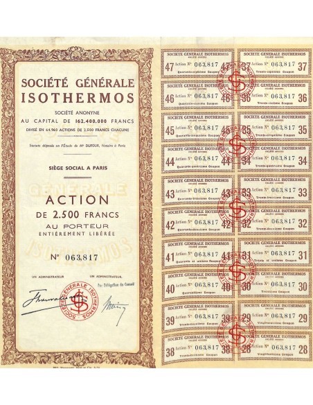 1900 - ISOTHERMOS SOC. GENERALE