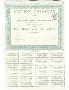 1907 - L'UNION CHIMIQUE