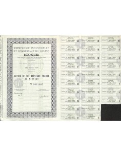 I.C.O.S.U.D. COMPAGNIE INDUSTRIELLE ET COMMERCIALE DU...
