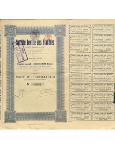 1920 - TEXTILE DES FLANDRES SOC.