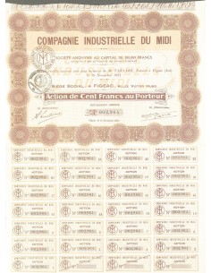 1921 - COMPAGNIE INDUSTRIELLE DU MIDI