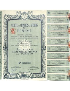 CHANTIERS ET ATELIERS DE PROVENCE SOC. DES