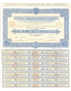 1928 - ANCIENS ETABLISSEMENTS LESAGE