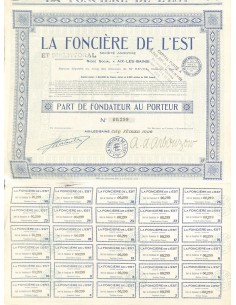 1926 - LA FONCIERE DE L'EST