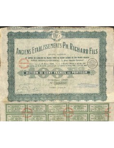 1930 - ANCIENS ETABLISSEMENTS PH. RICHARD FILS