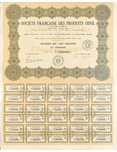 1927 - ODOL SOC. FRANCAISE DES PRODUITS