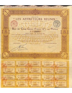 1919 - LES AFFRETEURS REUNIS