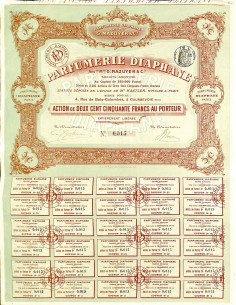 1920 - PARFUMERIE DIAPHANE (ANC. MAISON G. MAZUYER ET C.IE)