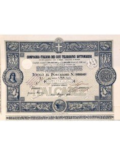 1924 - COMPAGNIA ITALIANA DEI CAVI TELEGRAFICI...