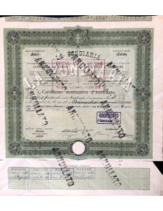1879 - LA FONDIARIA COMPAGNIA ITALIANA D'ASSICURAZIONI...