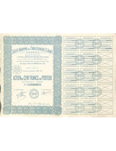 1935 - S.A.D.E.G.A. - SOC. ANON. DES ETABLISSEMENTS G. ALNET
