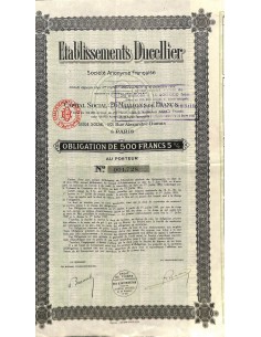 1932 - DUCELLIER ETABLISSEMENTS