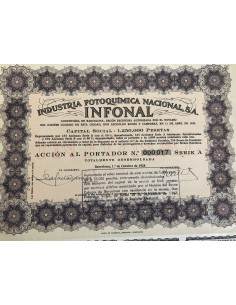 1928 - INDUSTRIA FOTOQUIMICA NACIONAL S.A. - AZIONE... 2