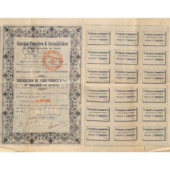 1926 - FONCIERE ET IMMOBILIERE SOC.