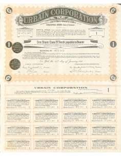 1926 - URBAIN CORPORATION