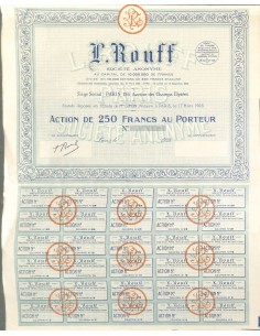 1928 - L. ROUFF SOC. ANON.