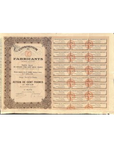 1912 - CONSORTIUM DE FABRICANTS