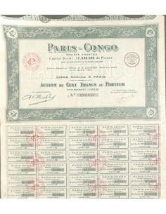 1928 - PARIS-CONGO