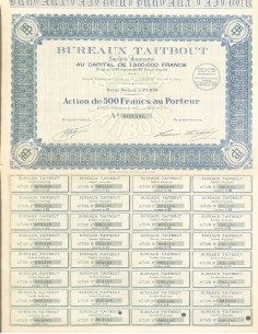 1924 - BUREAUX TAITBOUT
