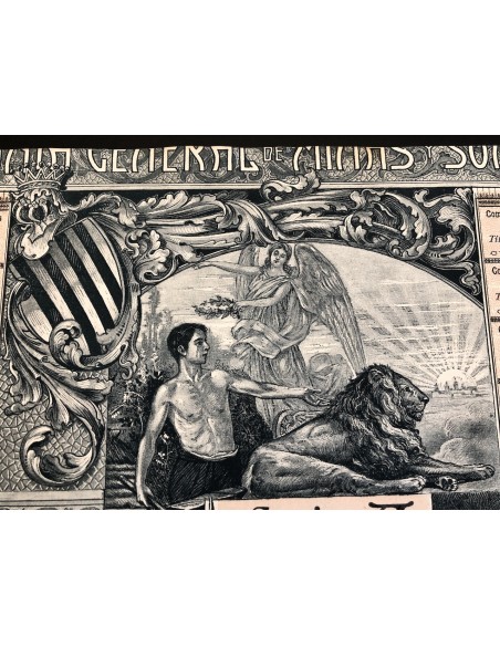 1901 - COMPANIA GENERAL DE MINAS Y SONDEOS - SERIE A - BARCELONA