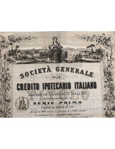 1873 - SOCIETA' GENERALE DI CREDITO IPOTECARIO ITALIANO -... 2