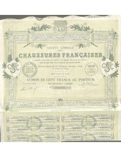 1927 - CHAUSSERES FRANCAISES SOC. GENER. DES