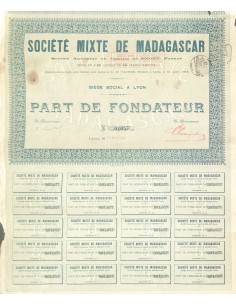 1906 - MIXTE DE MADAGASCAR SOC.