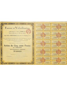 1927 - FUSION ET VOLATILISATION