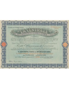 LA CENTRALE - 25 OBBLIGAZIONI MILANO 1934